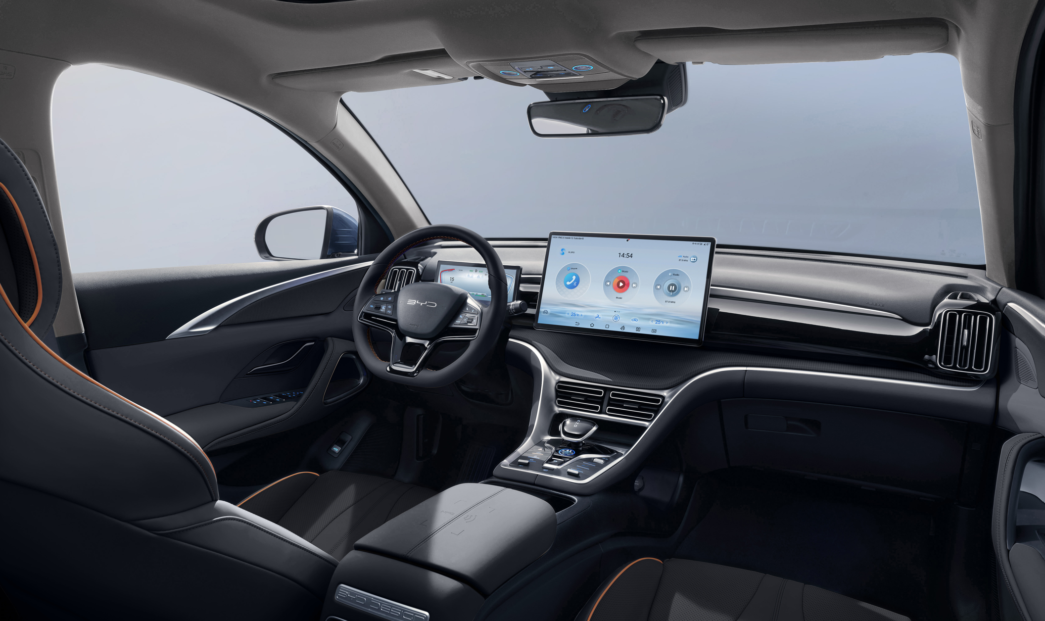 BYD Song Display Tela 12 pol