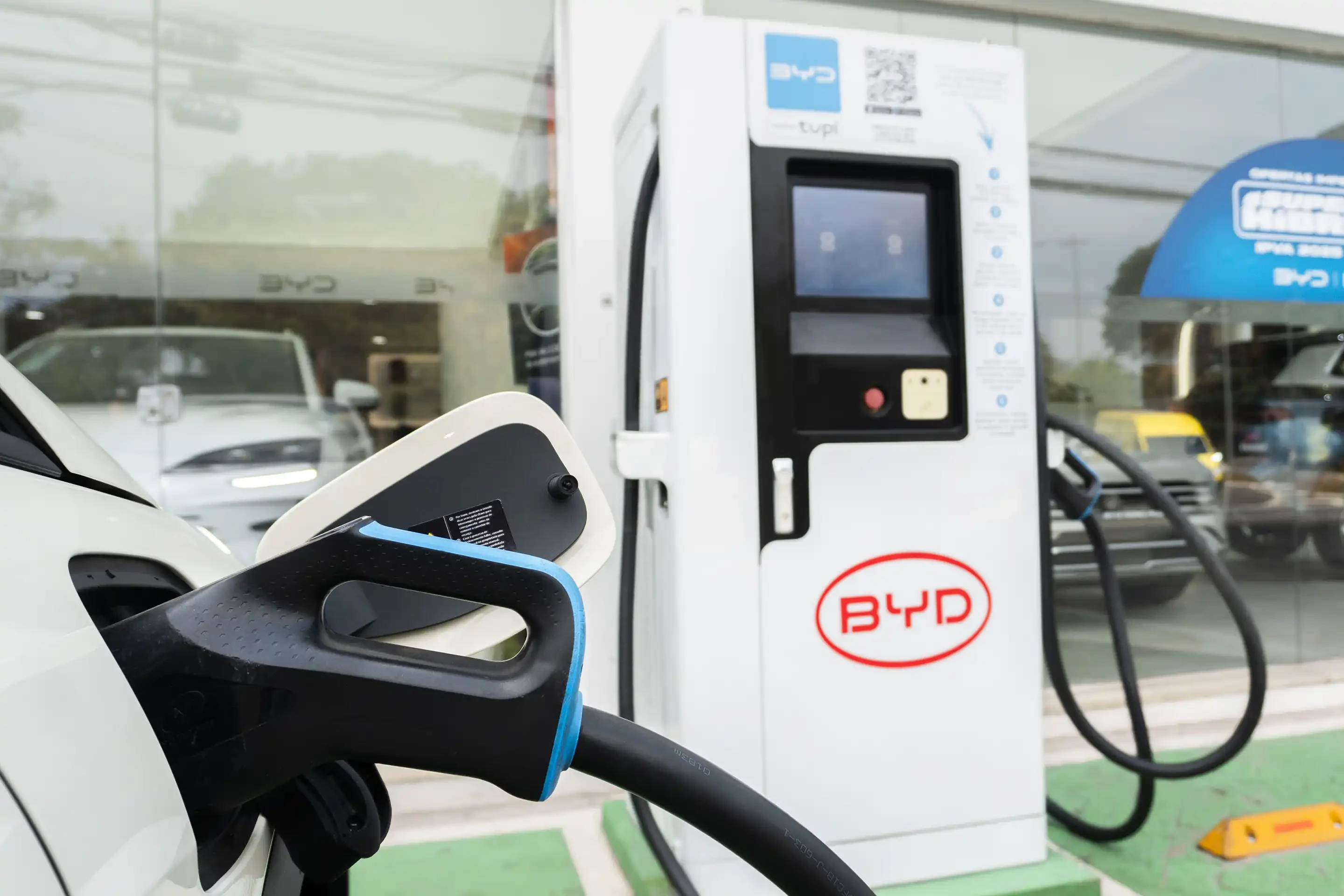 BYD Pontos de Recarga