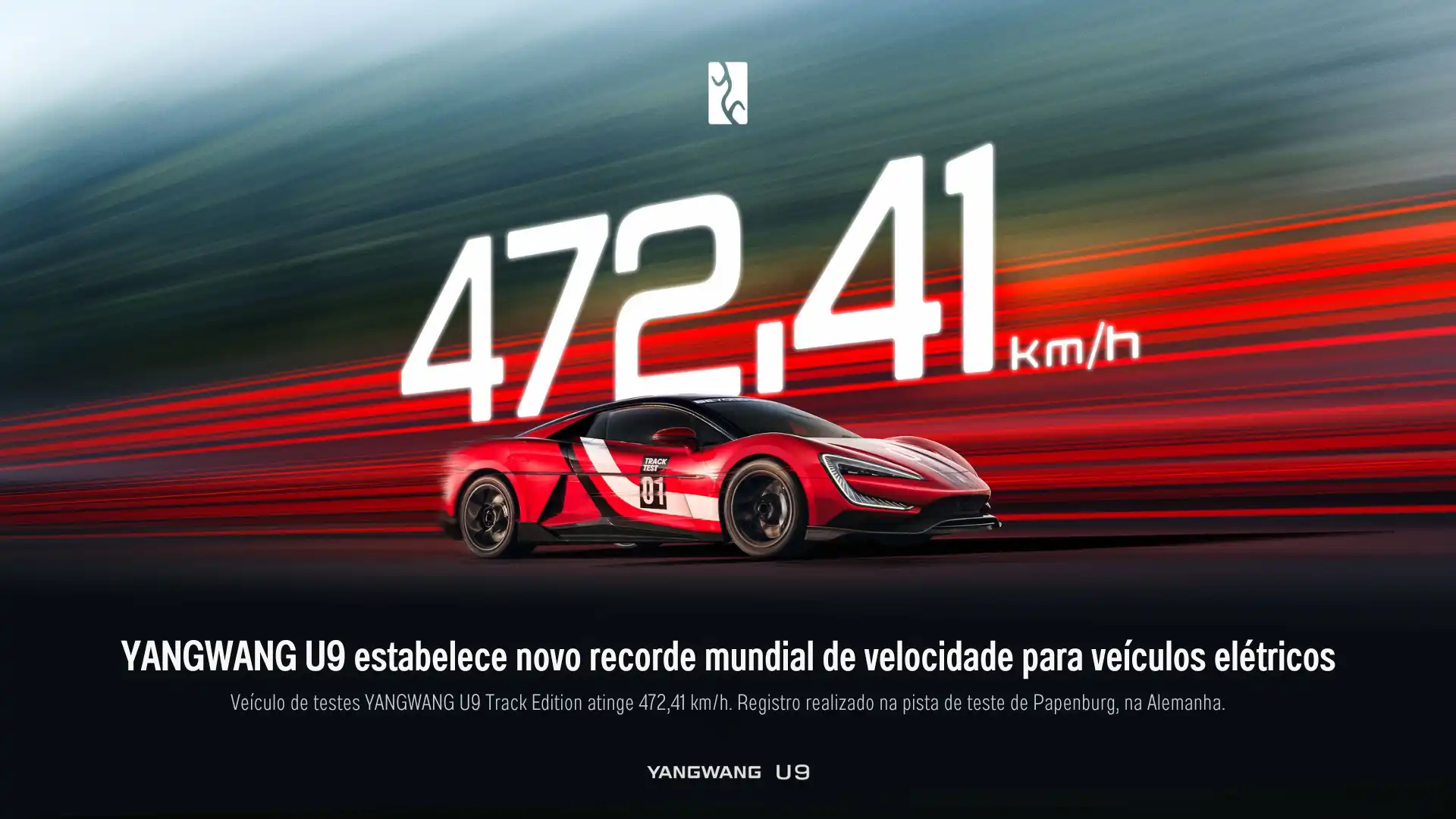 BYD Yangwang U9 Recorde de velocidade