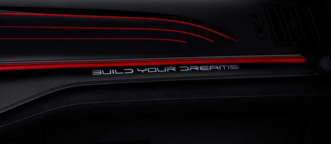 BYD Tan luz ambiente