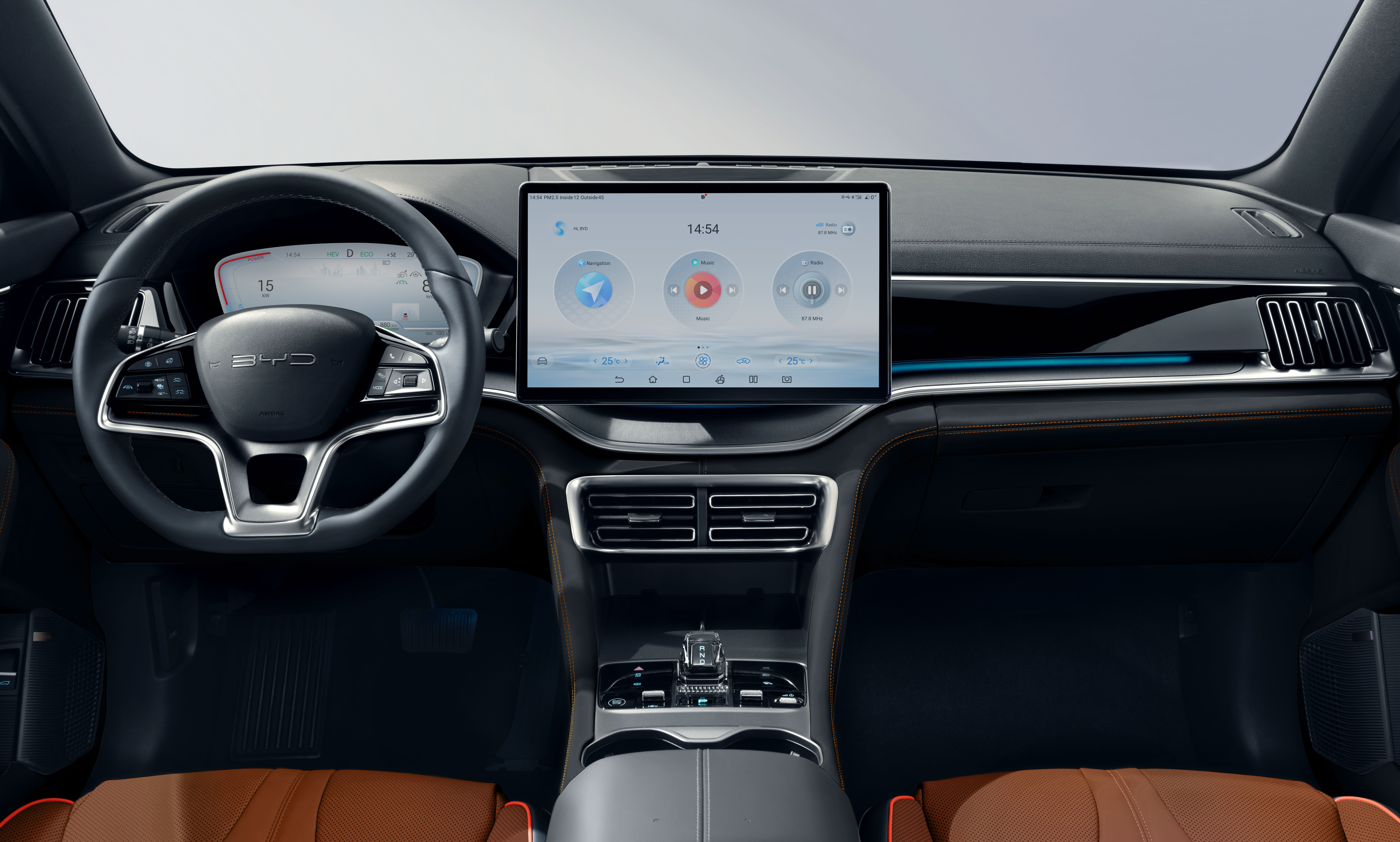 byd song acabamento premium