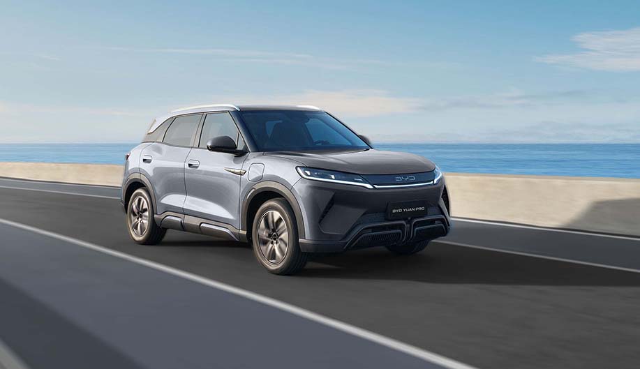 Estrutura CTB integrada ao veículo BYD