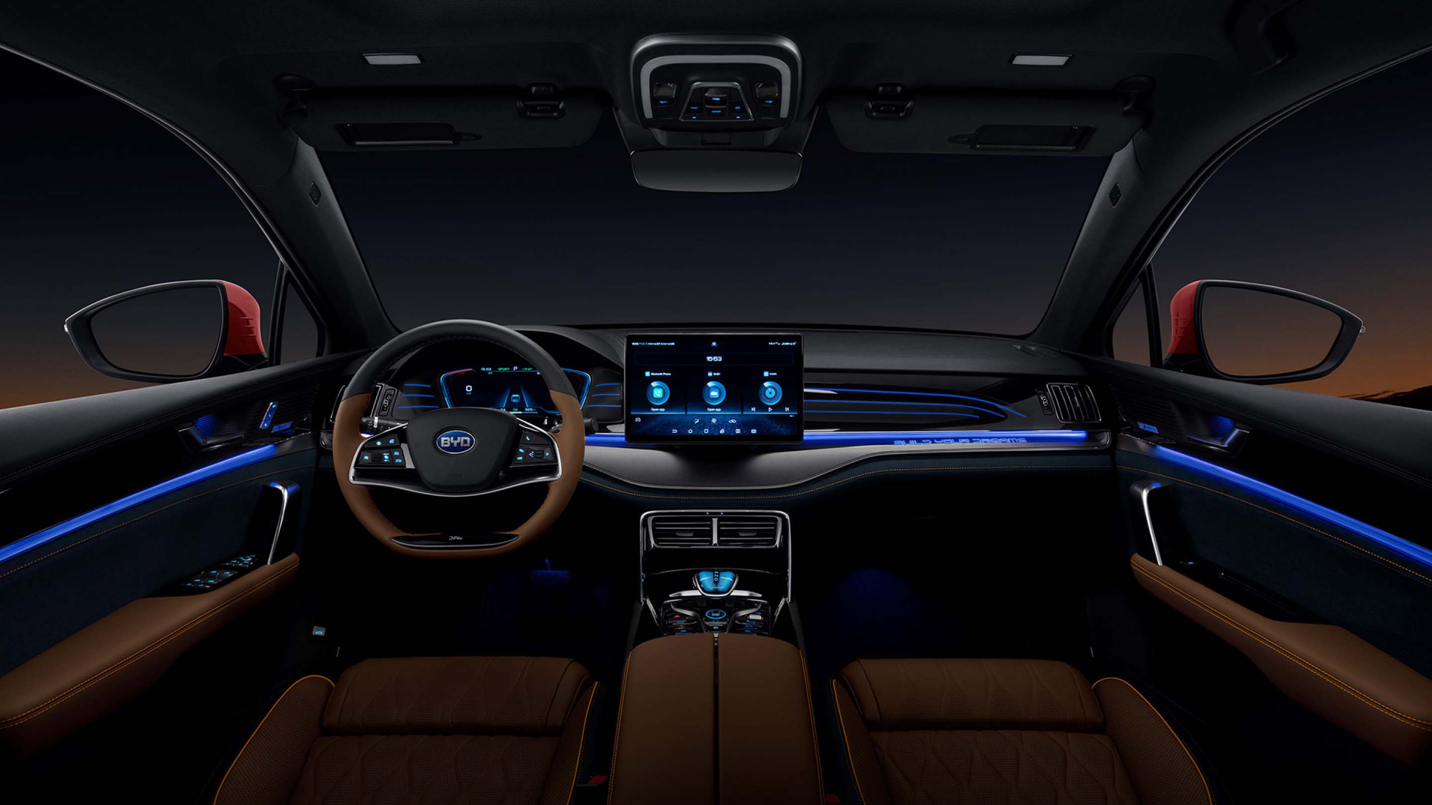 A driving theatre