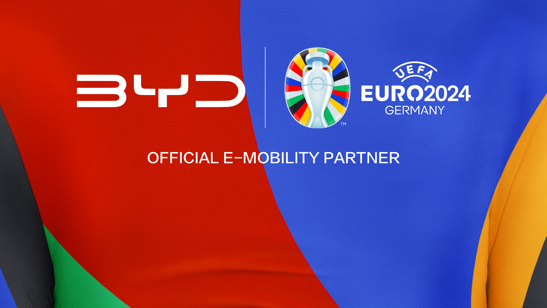 BYD Official Partner of UEFA EURO 2024™