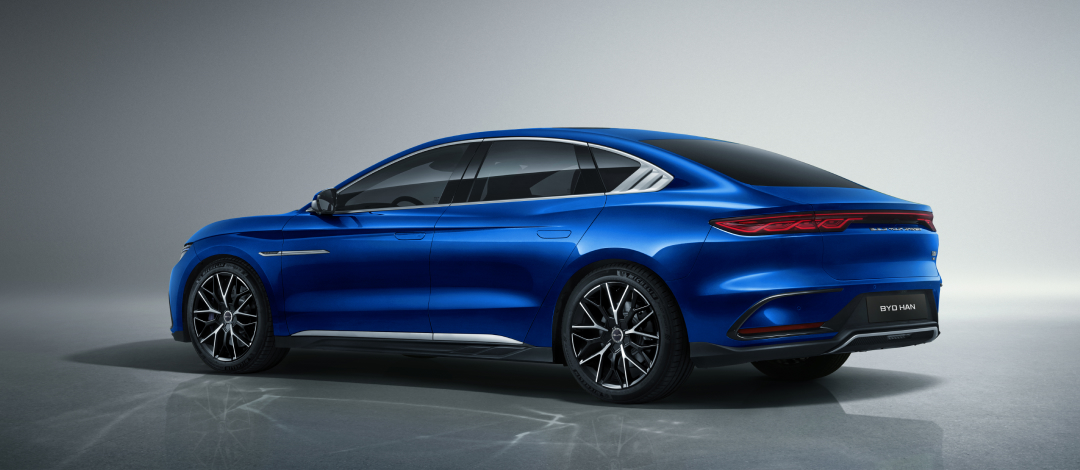 BYD HAN Sleek and sporty sedan BYD Europe