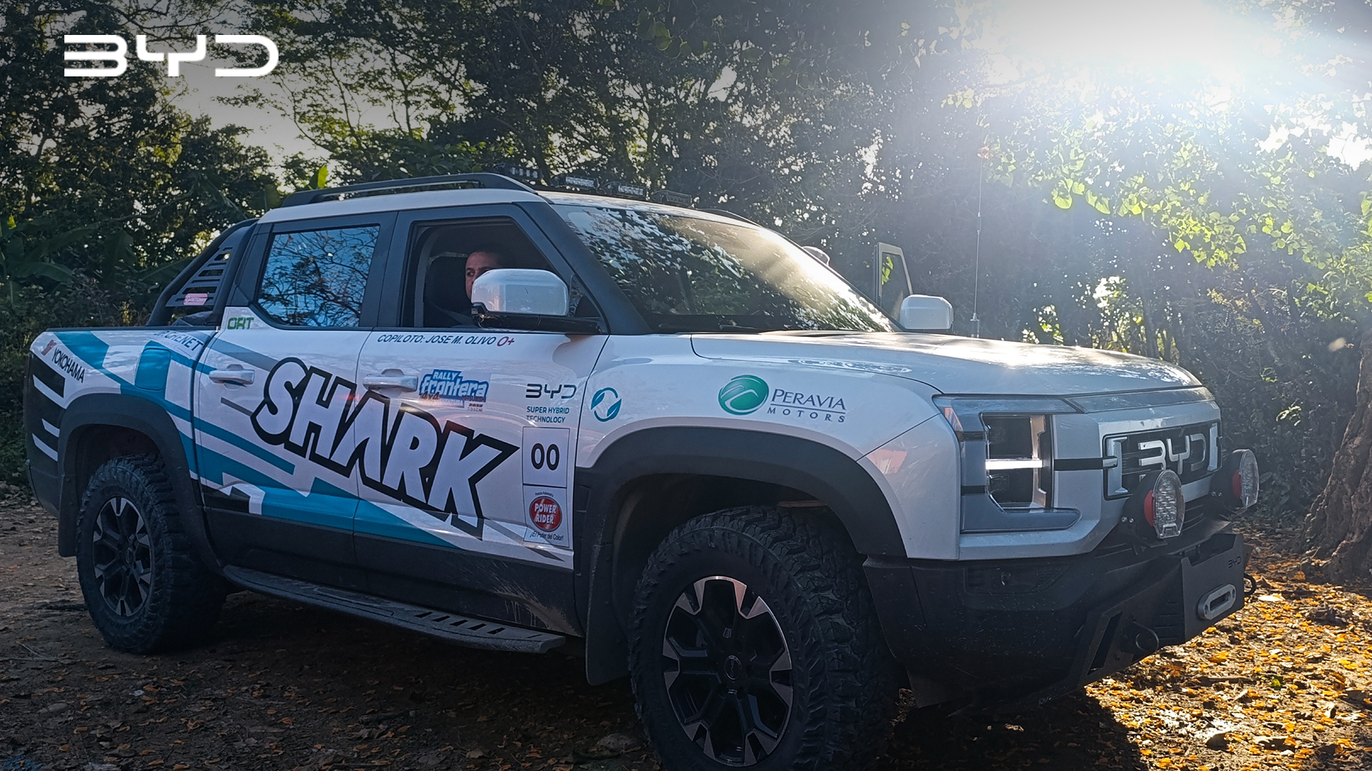 BYD SHARK LEADS THE PACK IN DOMINICAN REPUBLIC'S LARGEST 4x4 RALLY