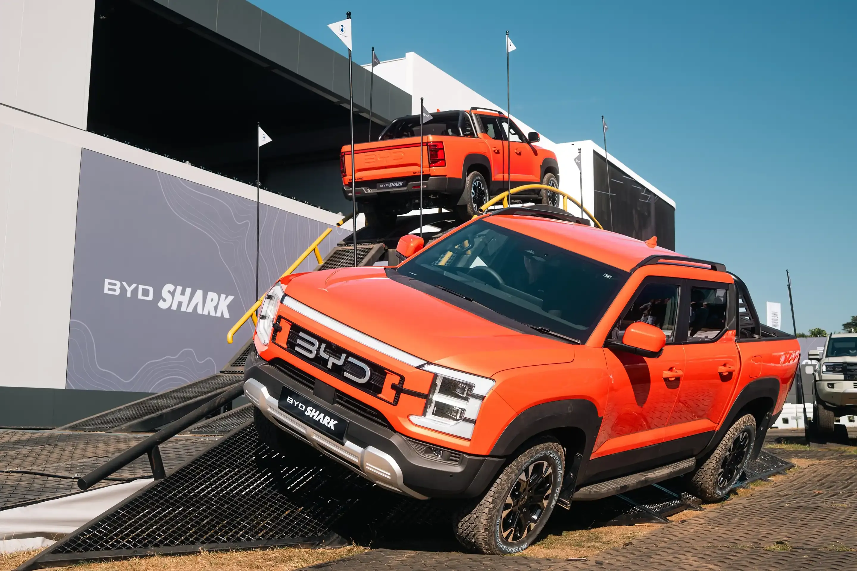 BYD Shark em Goodwood Festival of Speed 2026 Inglaterra