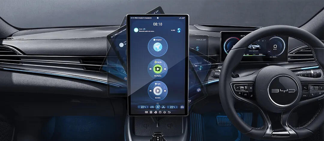 Rotatable touch screen
