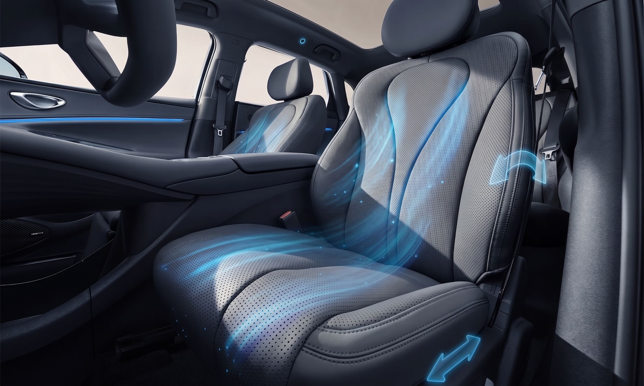 Intelligent Rotating Infotainment Display