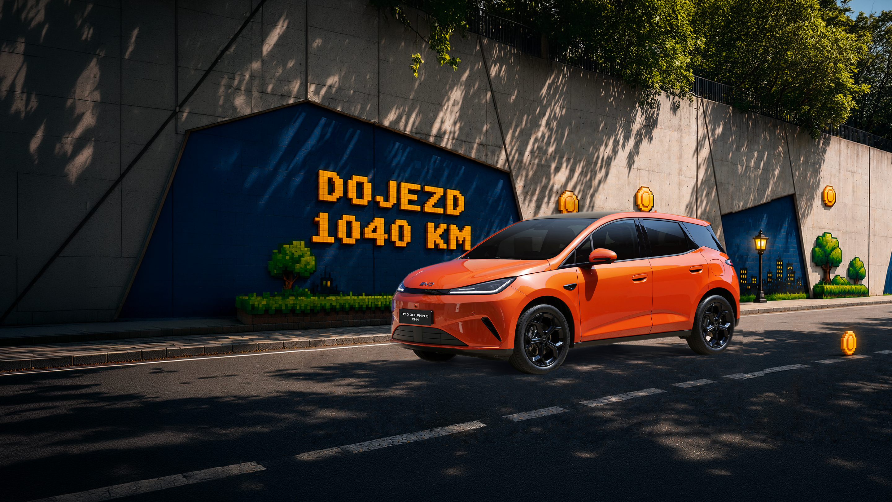 BYD Dolphin G DM-i, dojezd 1040 km
