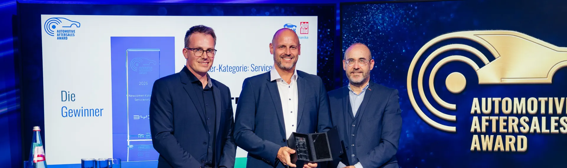 BYD Deutschland gewinnt Newcomer Aftersales Award des VDIK 