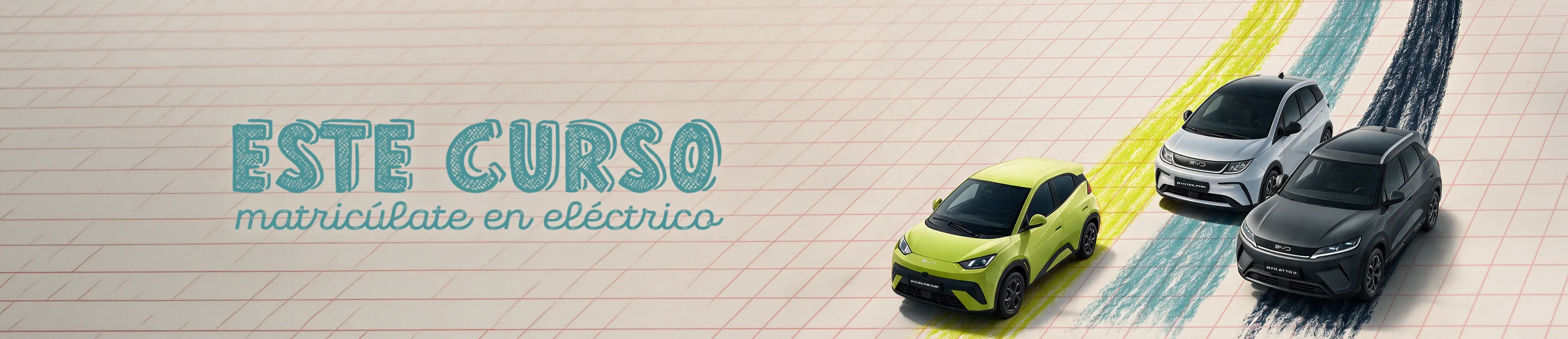Descuentos en coches eléctricos BYD con ofertas de septiembre por la vuelta al cole: modelos Dolphin Surf y Dolphin y Atto 2