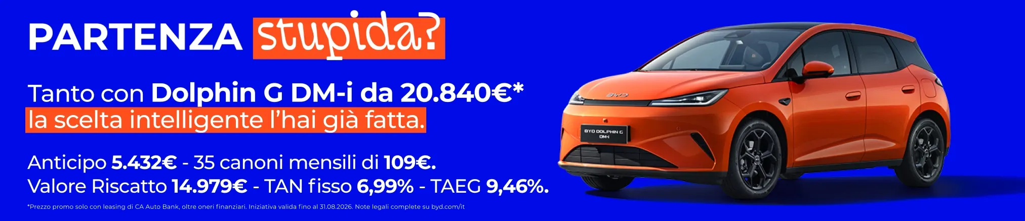 Offerte Dolphin G DM-i ibrida plug-in con Leasing o Finanziamento