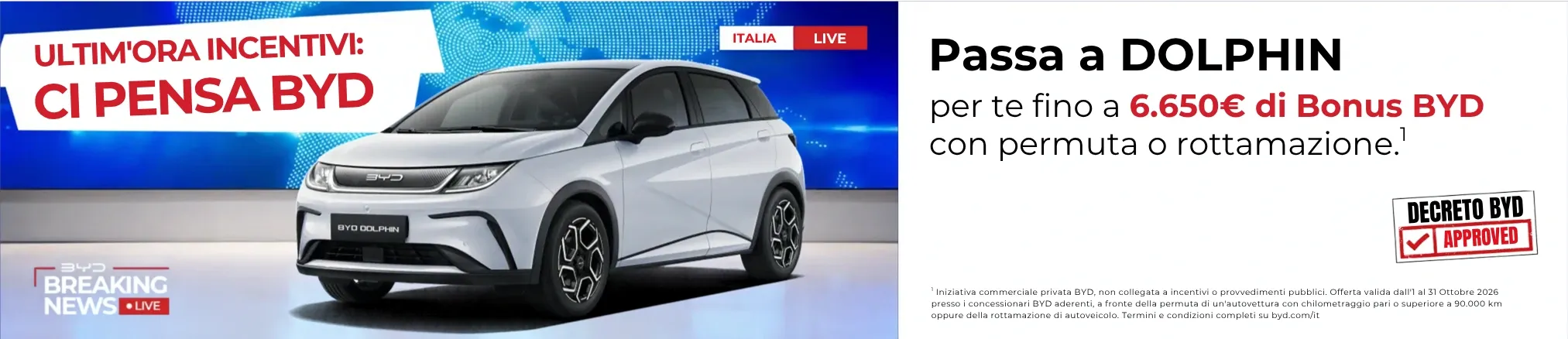 Offerte e promozioni BYD Dolphin con Finanziamento