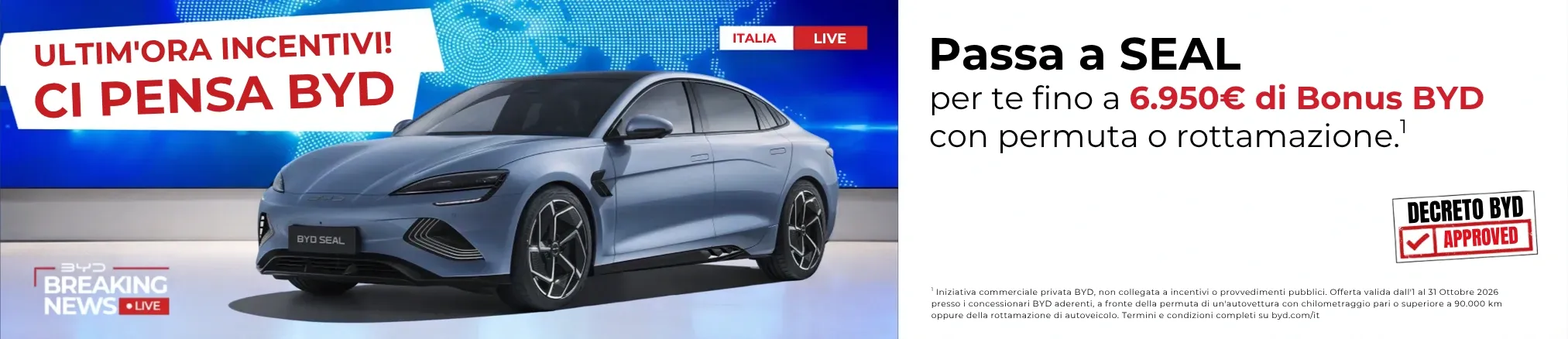 Offerte e promozioni BYD SEAL con Finanziamento