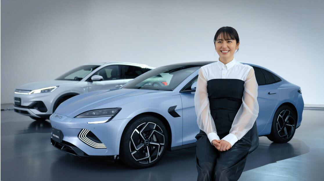 「BYDブランドCM「BYD&nbsp;EV-TECH&nbsp;Lab」篇長澤まさみさんインタビュー映像