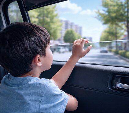 全窓ガラス アンチピンチ