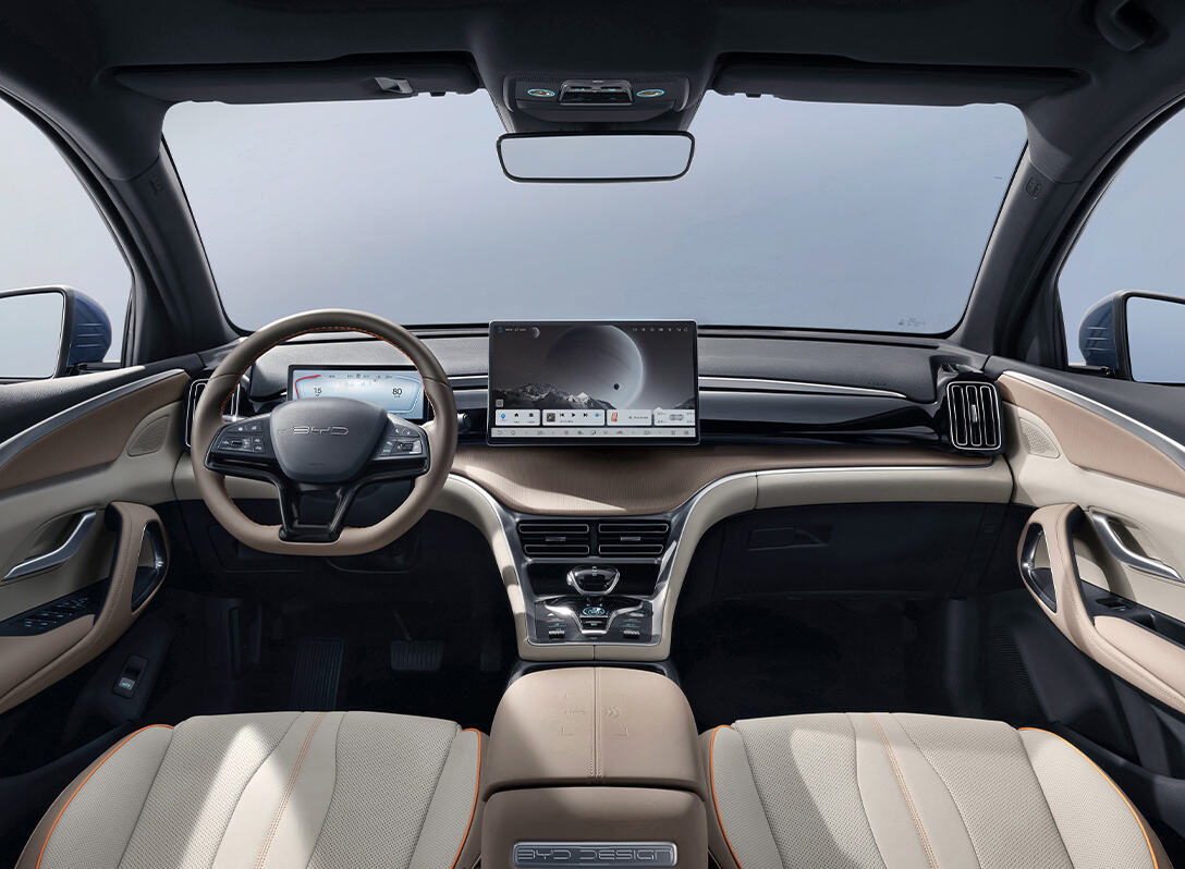 BYD SONG PRO DM-i - byd-song-pro-gl-kx005019027 - Gravel Beige interior