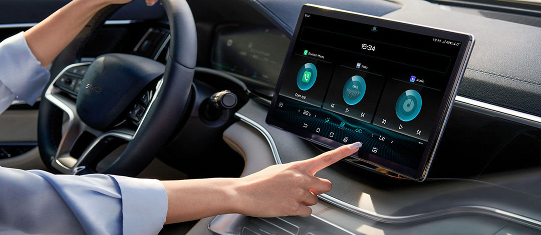 byd song touch display