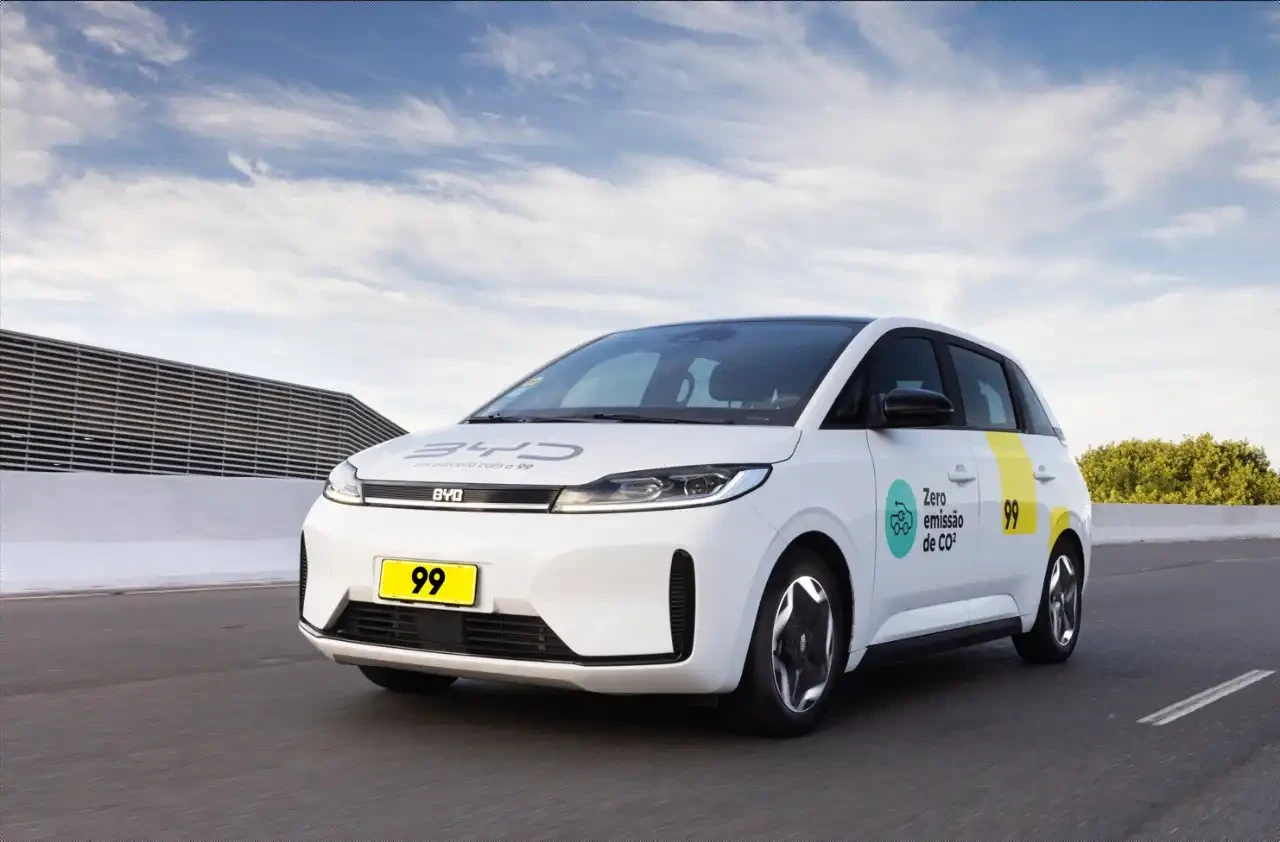 BYD e 99 Aplicativo