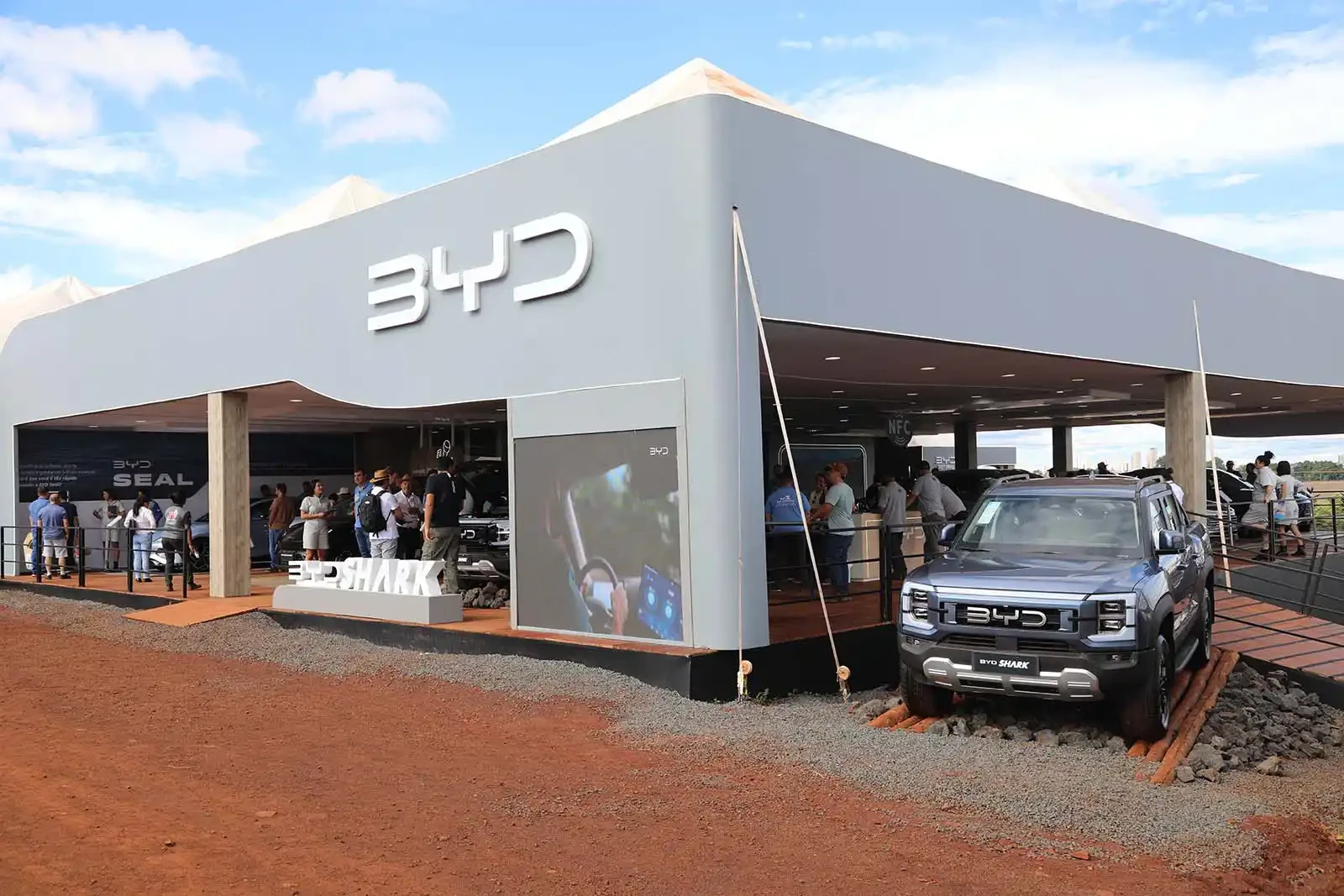 BYD Shark na Agrishow 2025