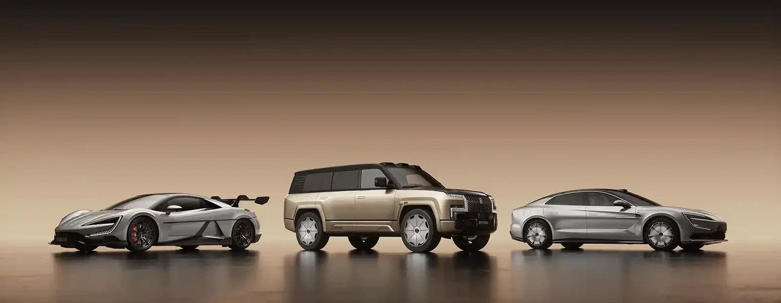 BYD Yangwang linha completa