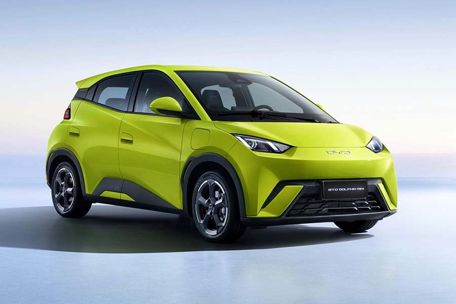 BYD Dolphin Mini, líder nas vendas da promoção, com 657 unidades fechadas em apenas 48 horas