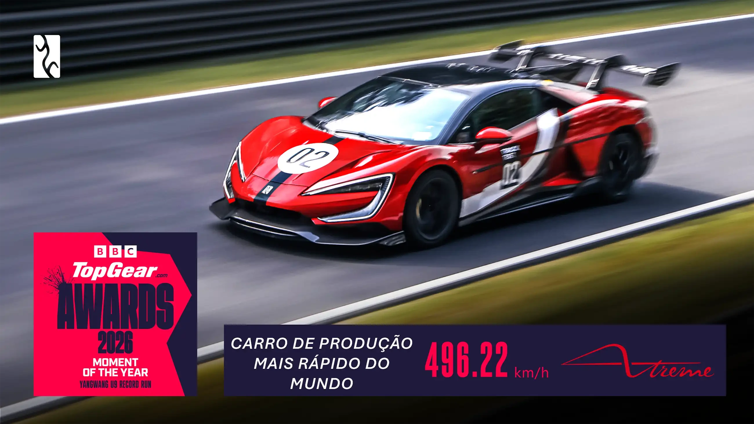 BYD U9 Recorde Velocidade