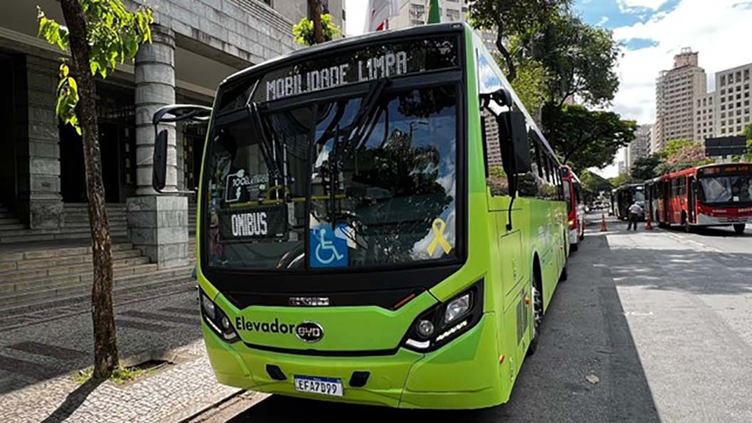 ônibus BYD em BH