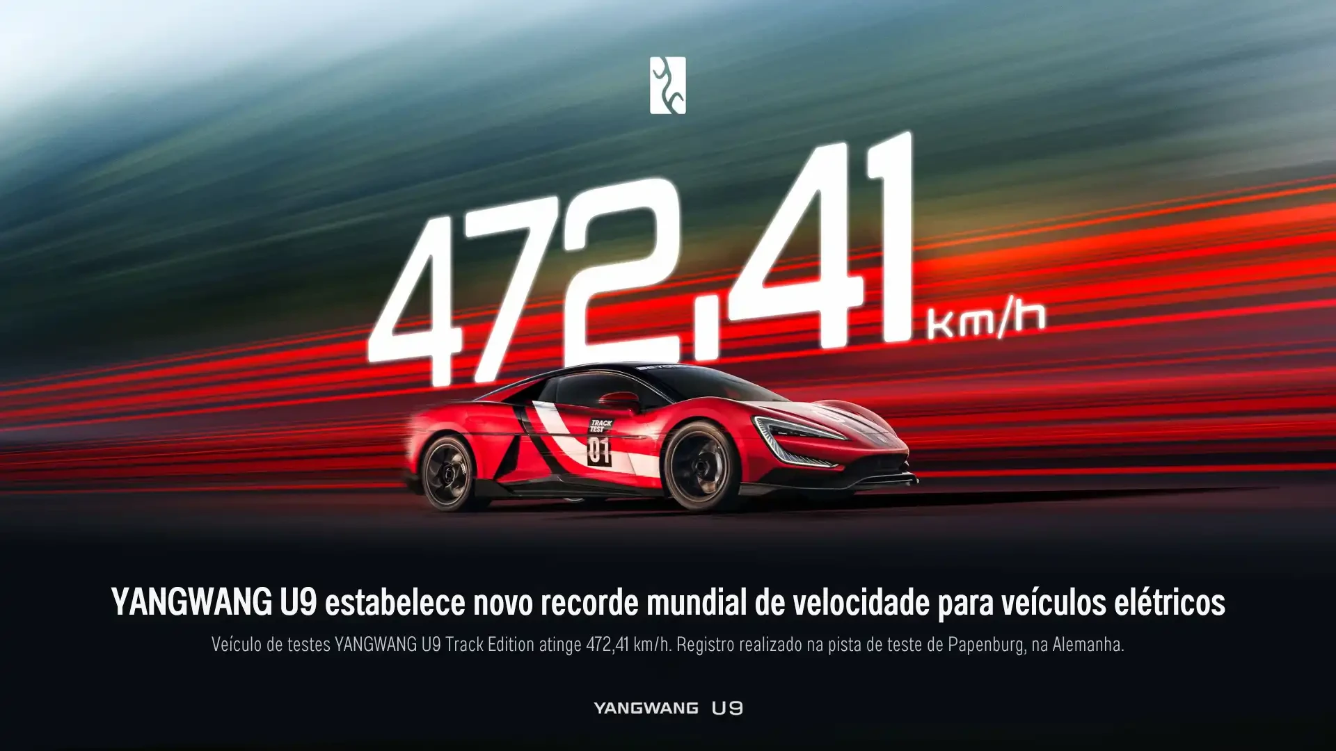 BYD Yangwang U9 Recorde de velocidade