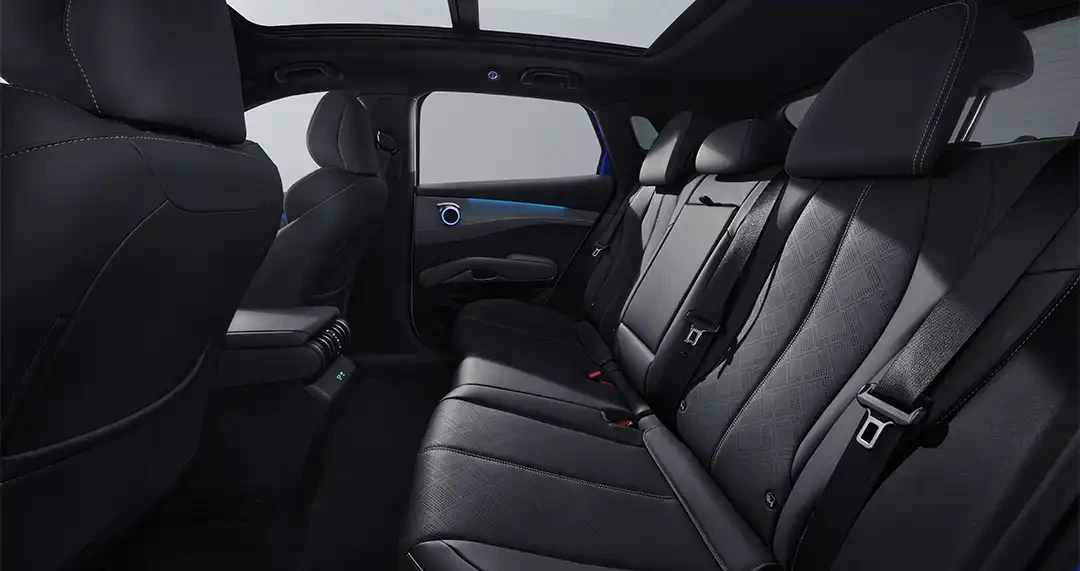 BYD Yuan Bancos traseiros