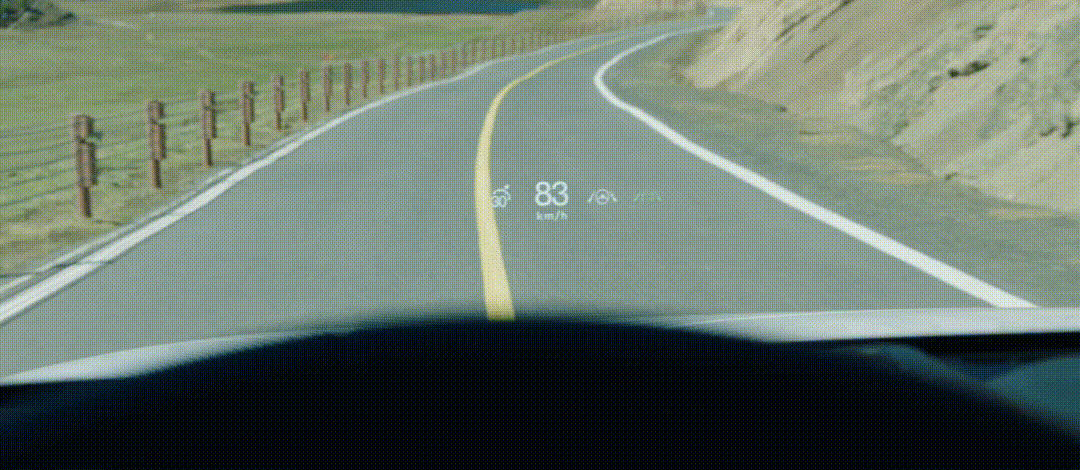 Head up display W-HUD