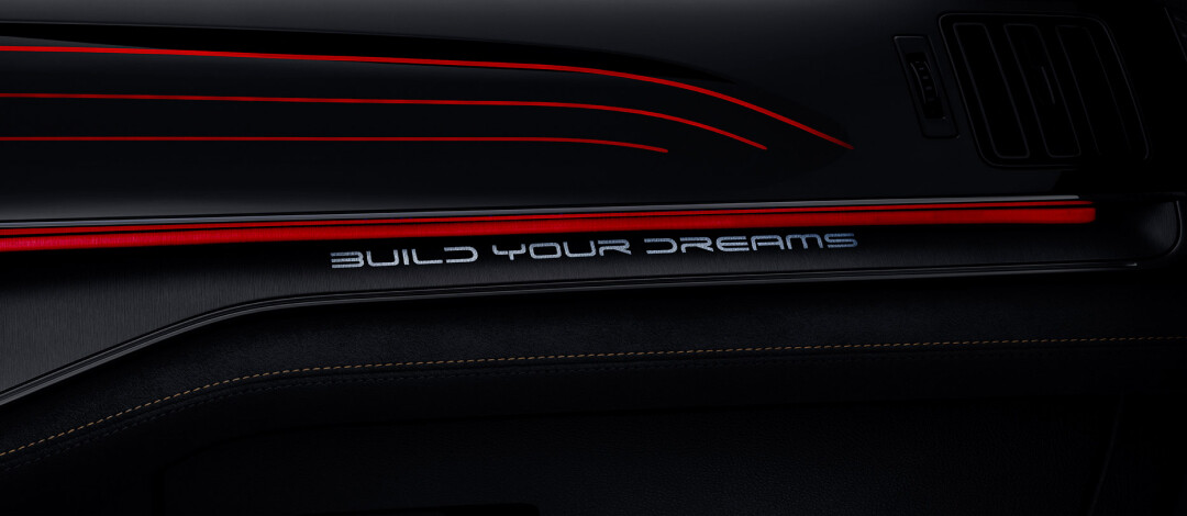 BYD Tan luz ambiente