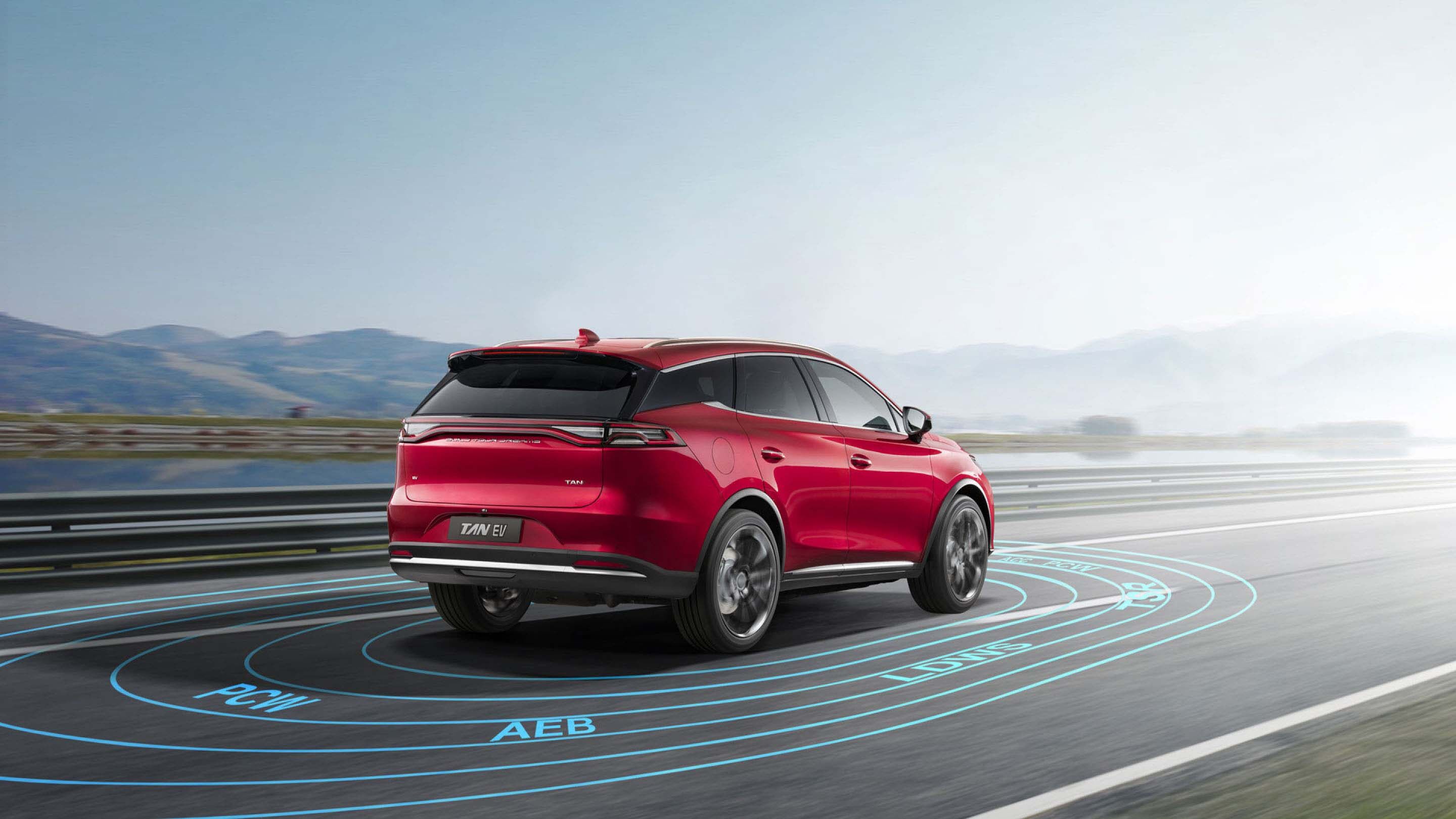 segurança byd tan EV