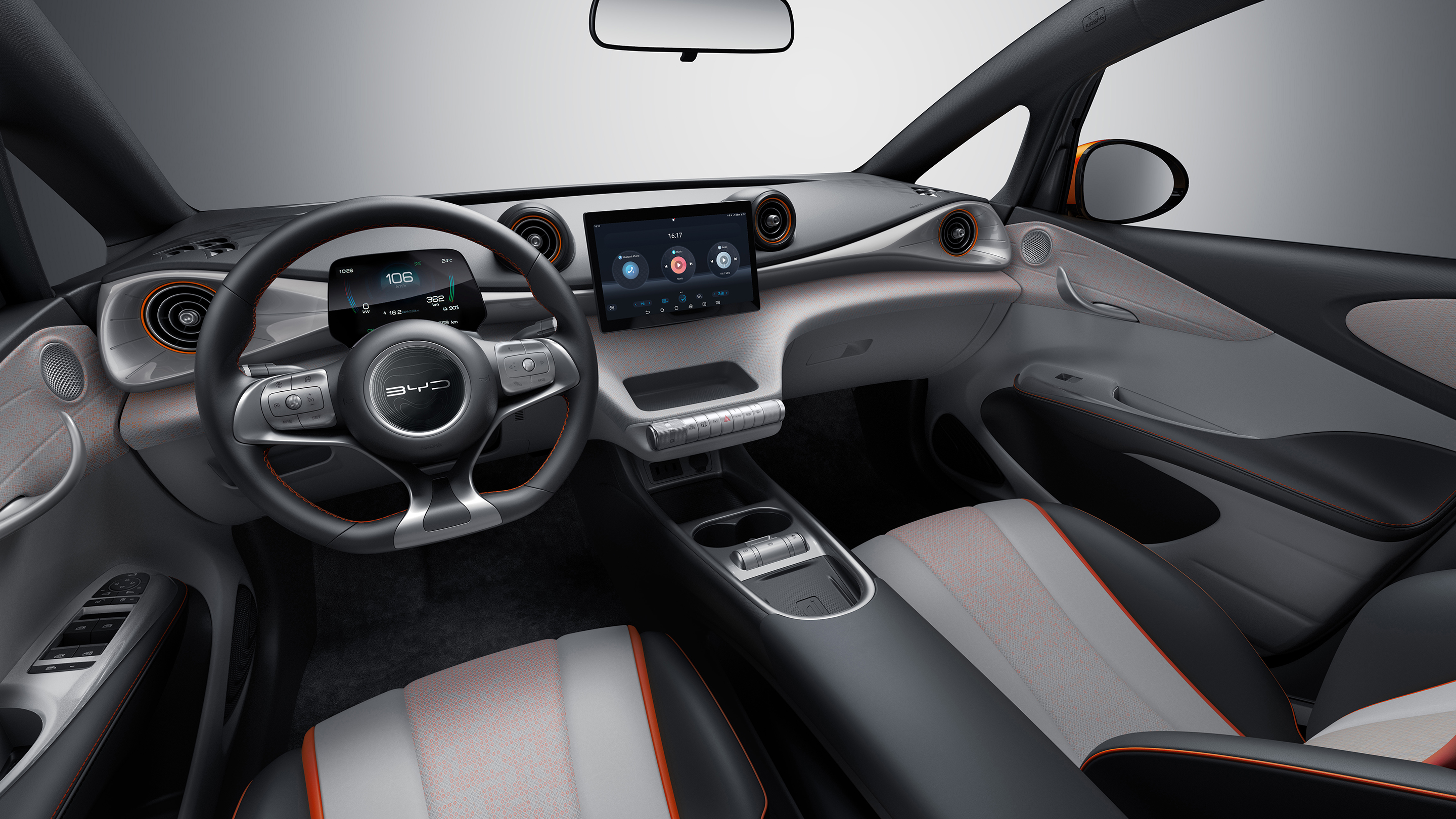 Console centrale suspendue