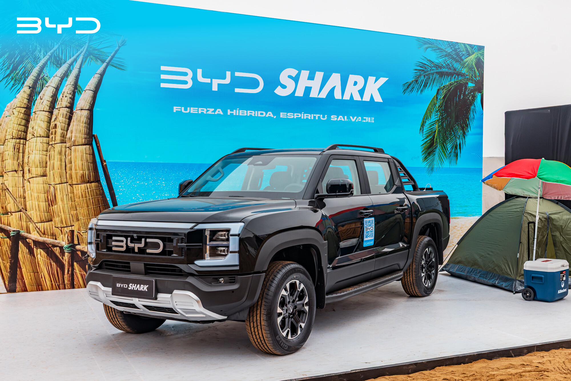 BYD Shark Exhibición