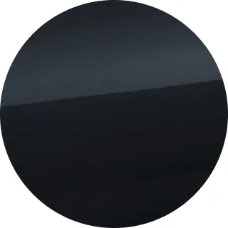 Obsidian black.