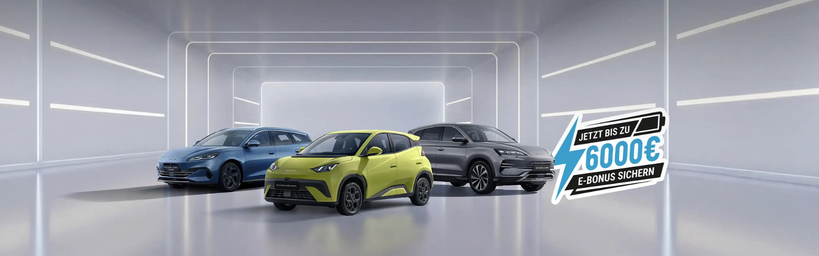 Aktuelles Angebot mit den Aktionsfahrzeugen von BYD