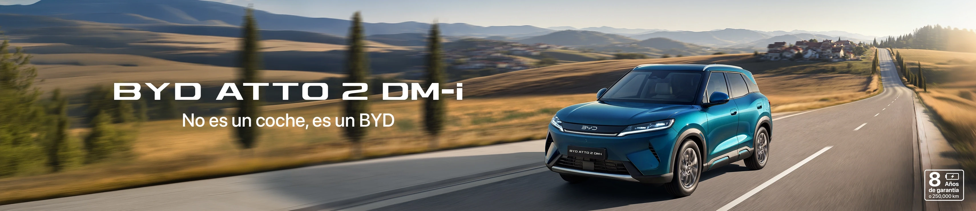 BYD ATTO 2 DM-i midnight blue no es un coche, es un BYD