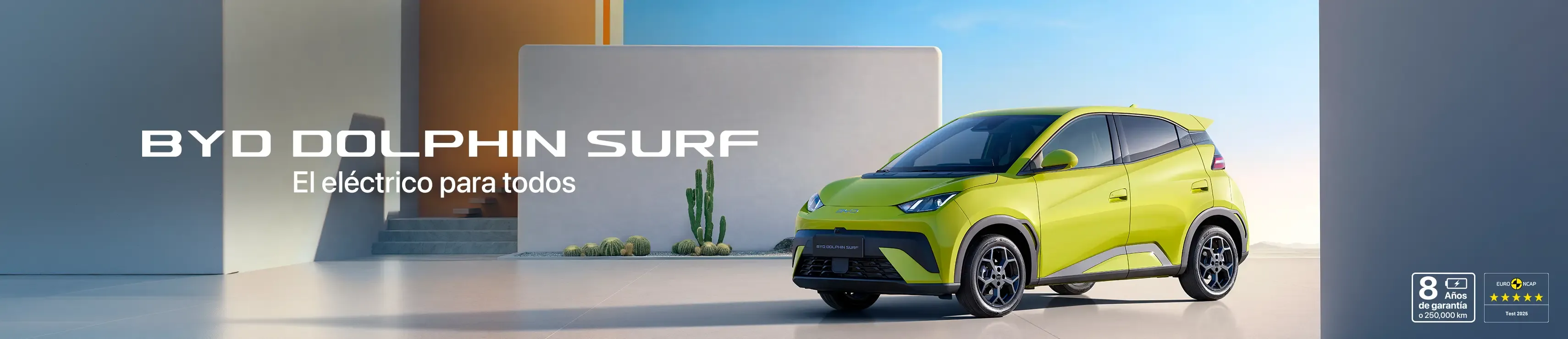 BYD DOLPHIN SURF el eléctrico para todos