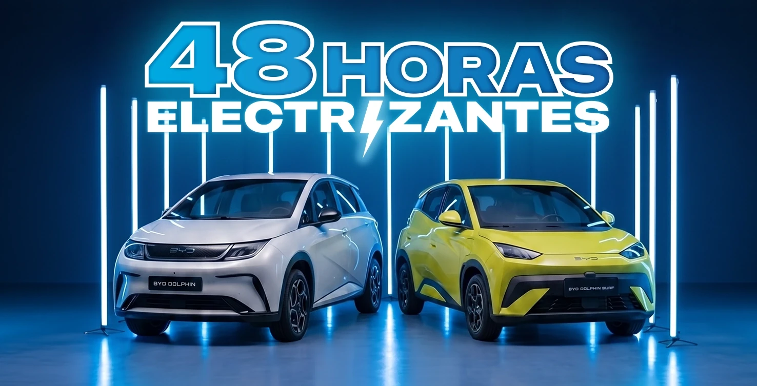 BYD 40 horas electrizantes BYD DOLPHIN SURF y BYD DOLPHIN