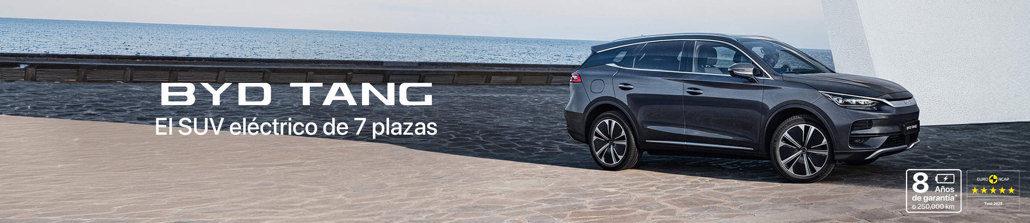 BYD Tang El SUV eléctrico de 7 plazas