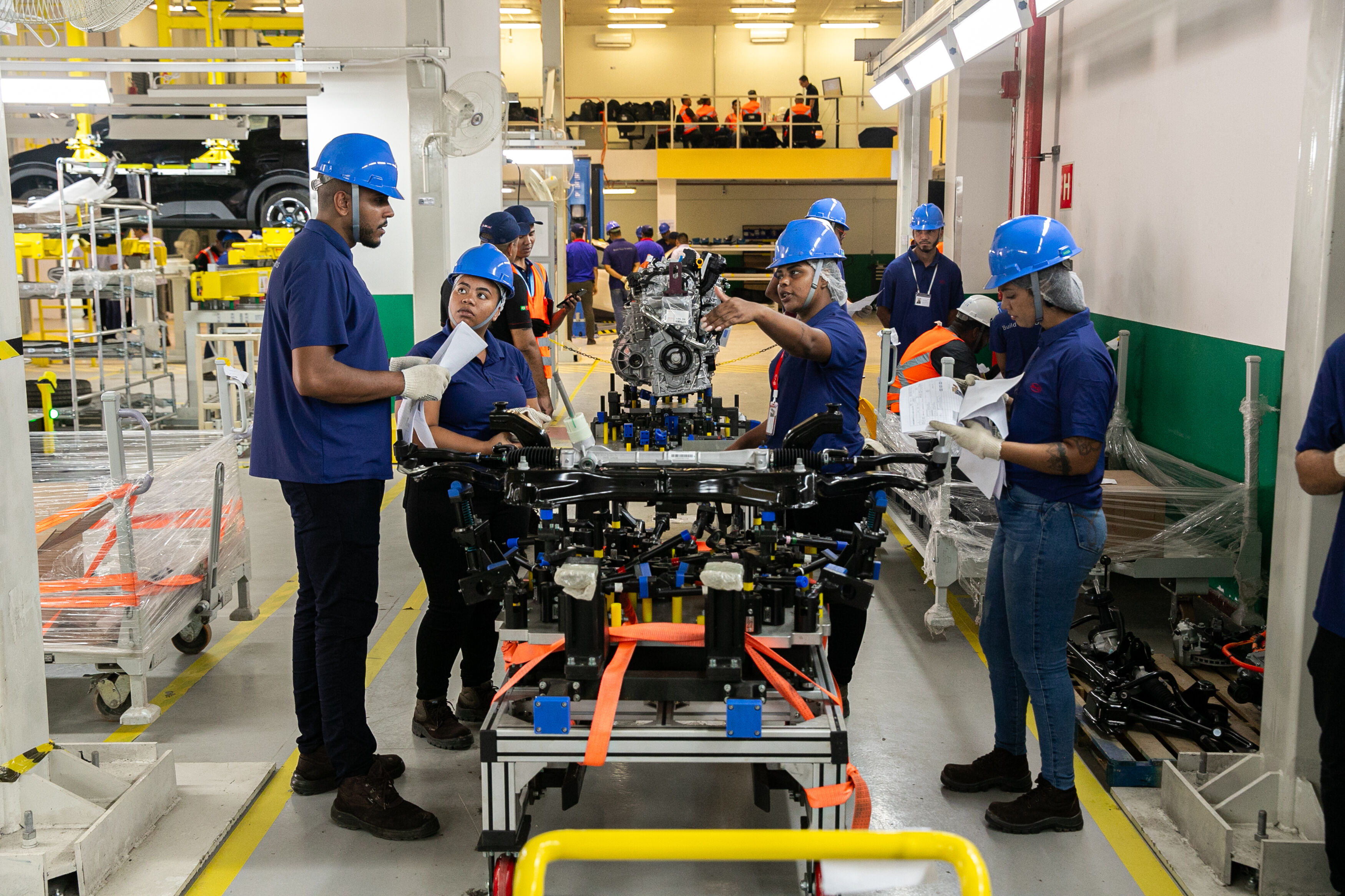 Primer BYD DOLPHIN Mini fabricado en Brasil.