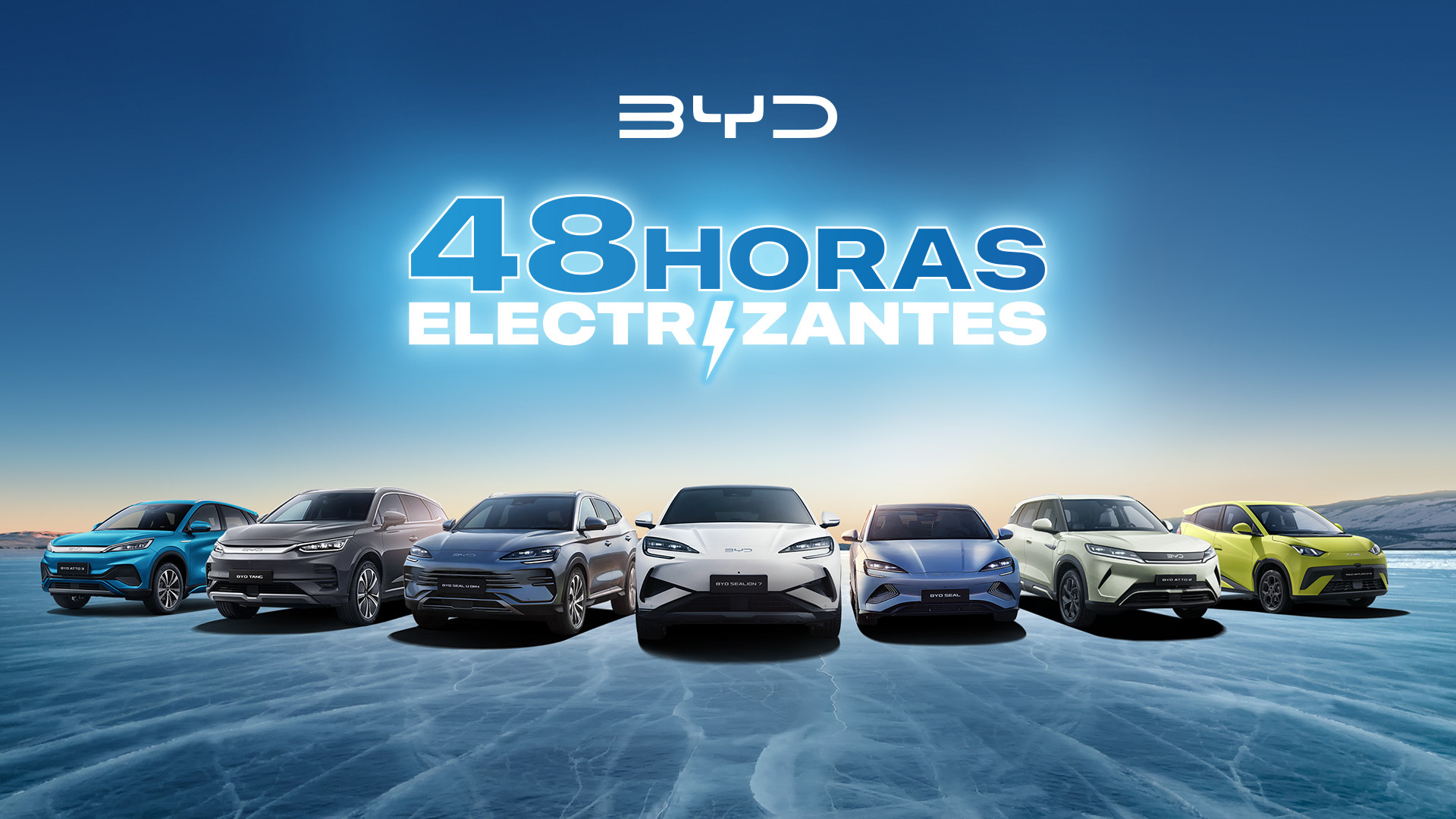 Gama de enchufables BYD 48 horas electrizantes