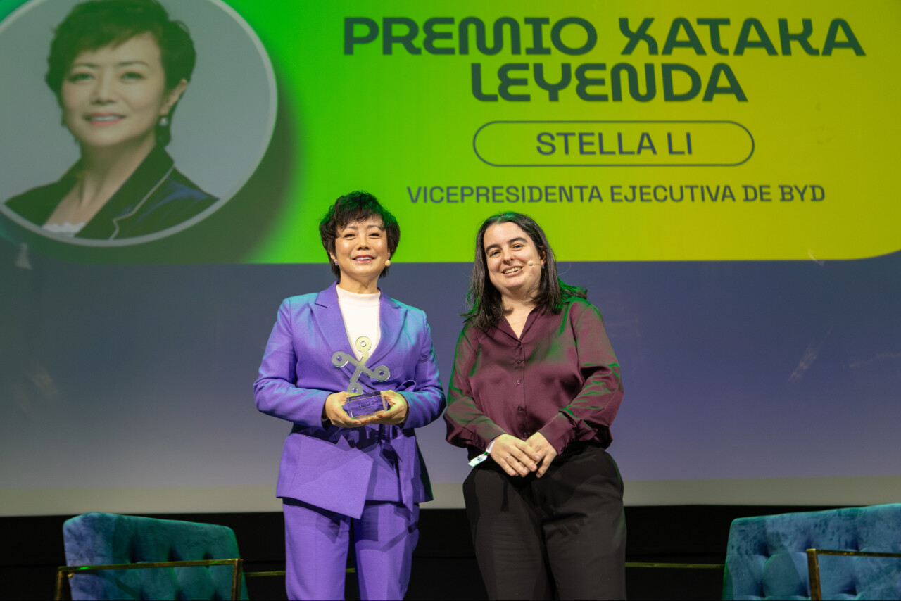Imagen de Stella Li en los premios Xataca