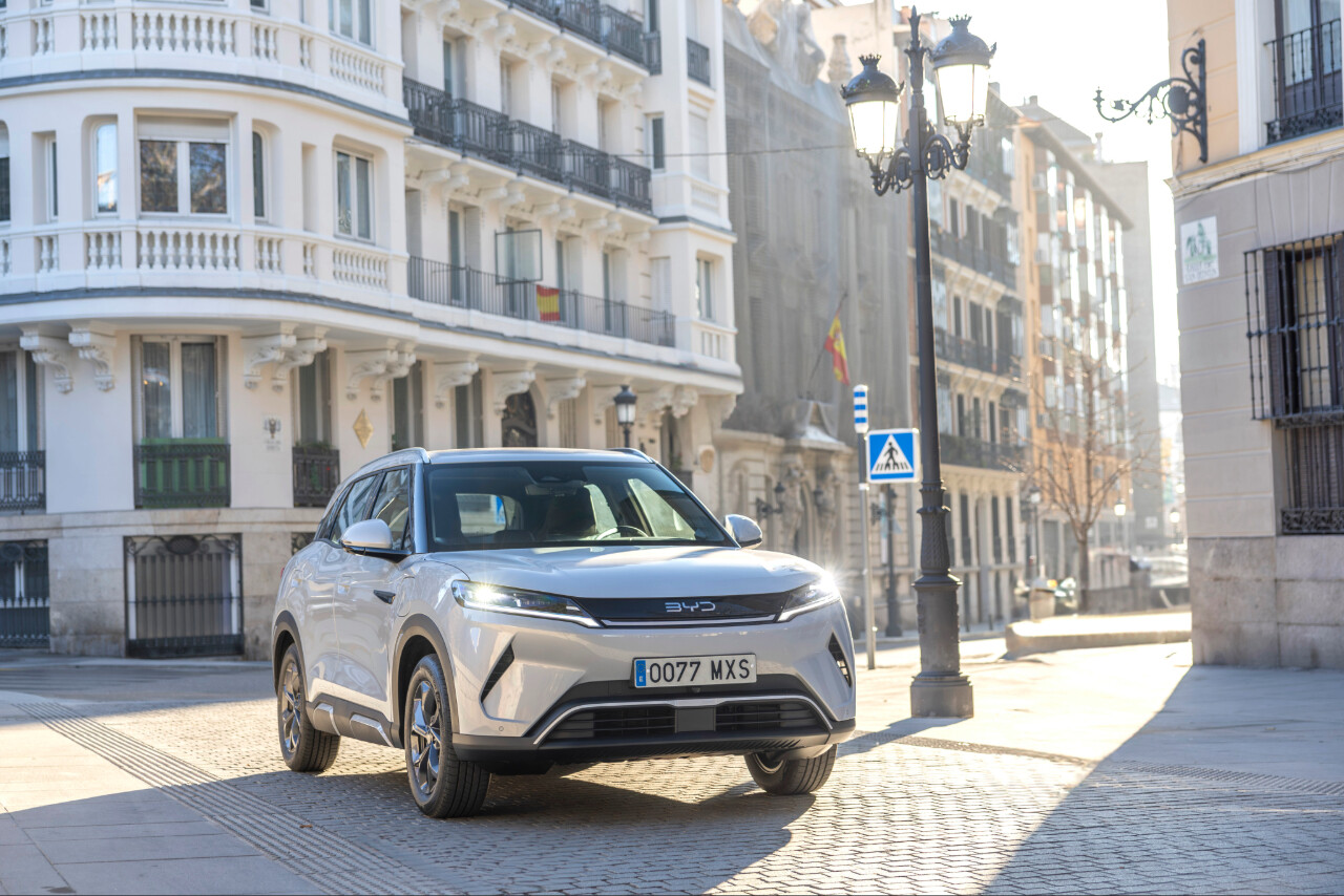 BYD ATTO 2 en las calles de Madrid