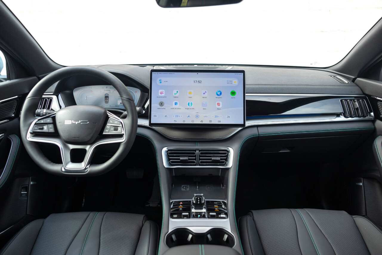 Parte interior del BYD SEAL U DM-i