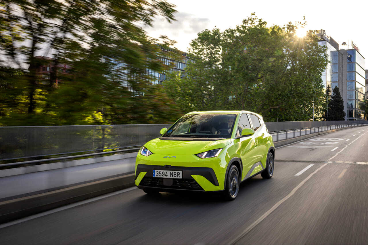BYD DOLPHIN Lime Green