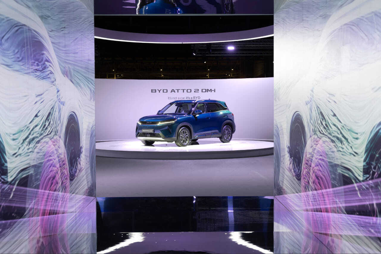 BYD ATTO 2 DM-i en el evento de lanzamiento