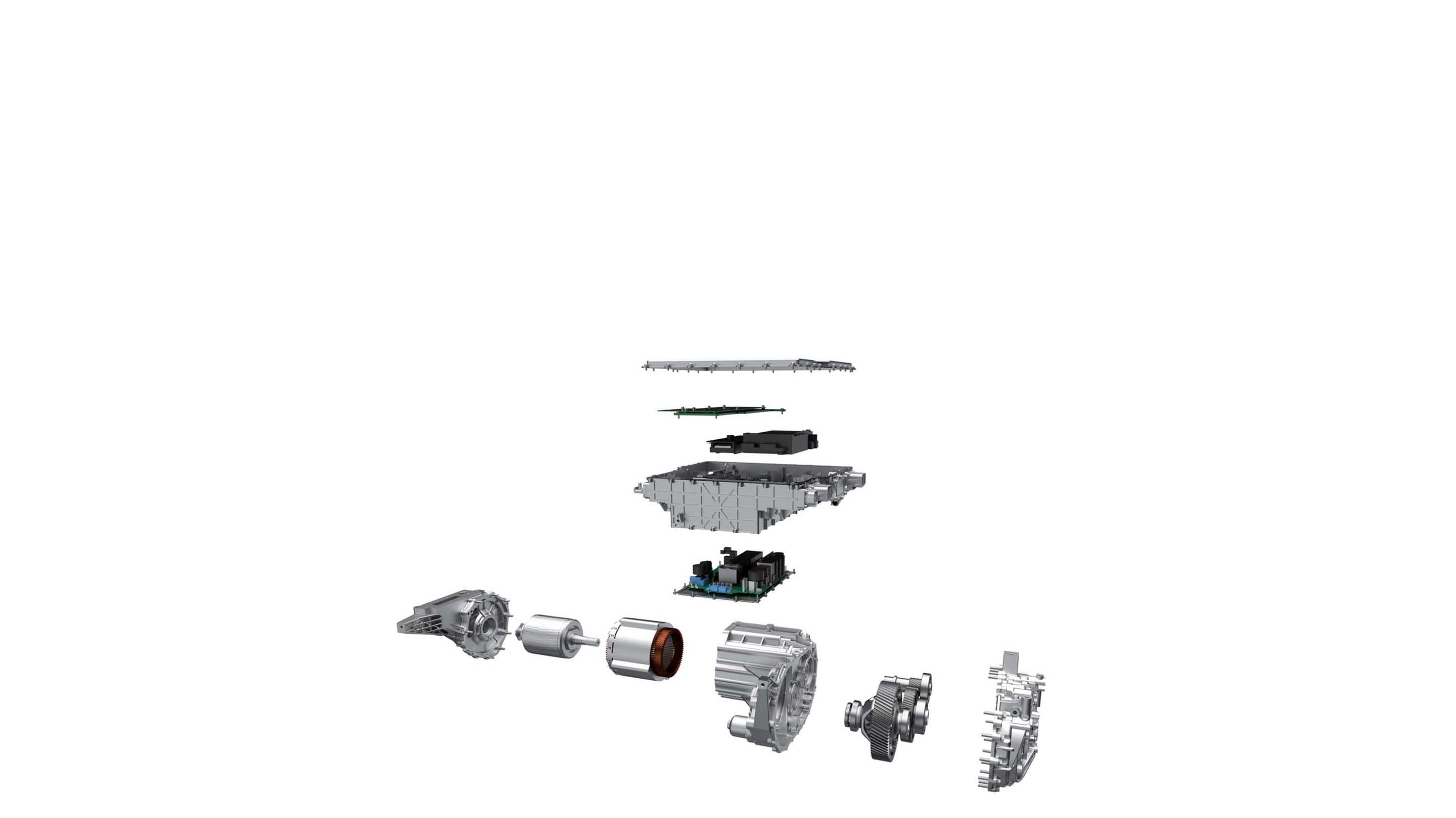 El primer sistema de propulsión eléctrico 8 en 1 del mundo fabricado en serie
